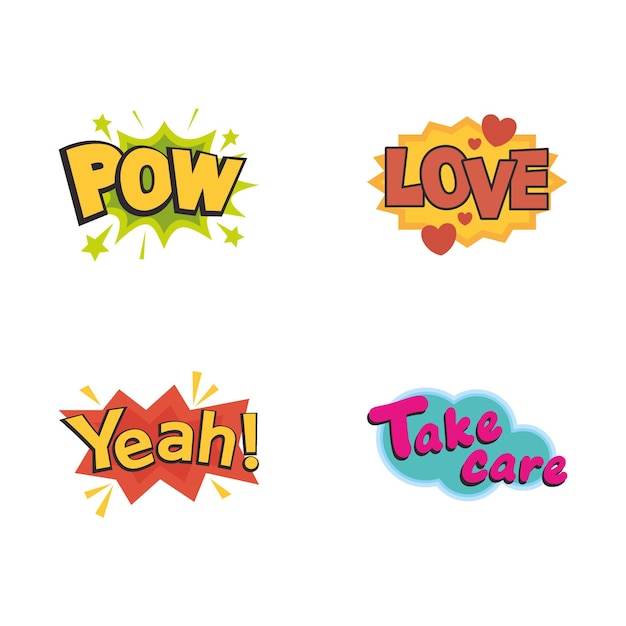 Vector chatstickers