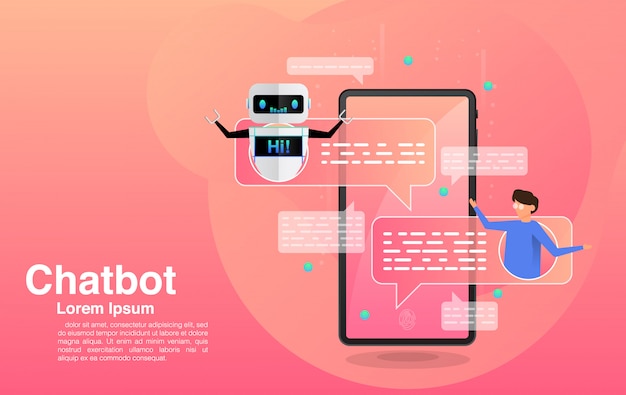 Chatting with Chatbot Application