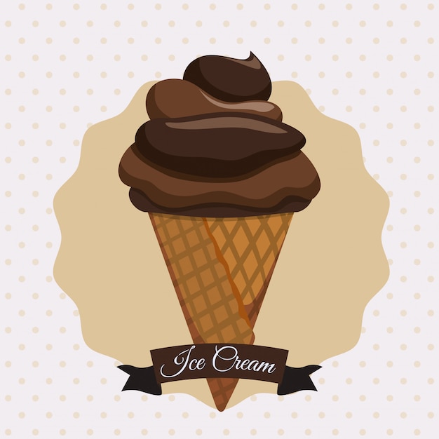 Vector chcolate ontwerp