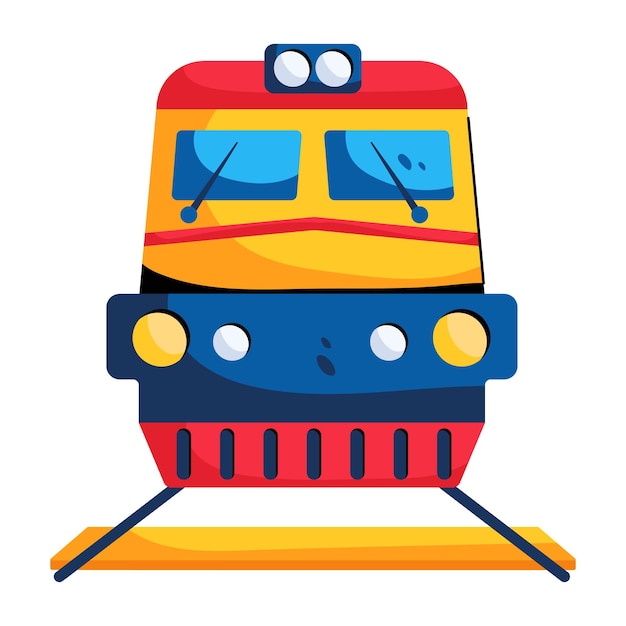 Check flat icon of subway track