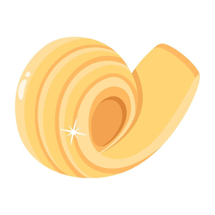 Vector check out flat icon of butter