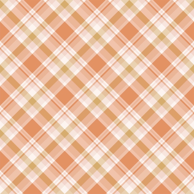 Check plaid seamless pattern. vector background of textile ornament. flat fabric design. tartan.