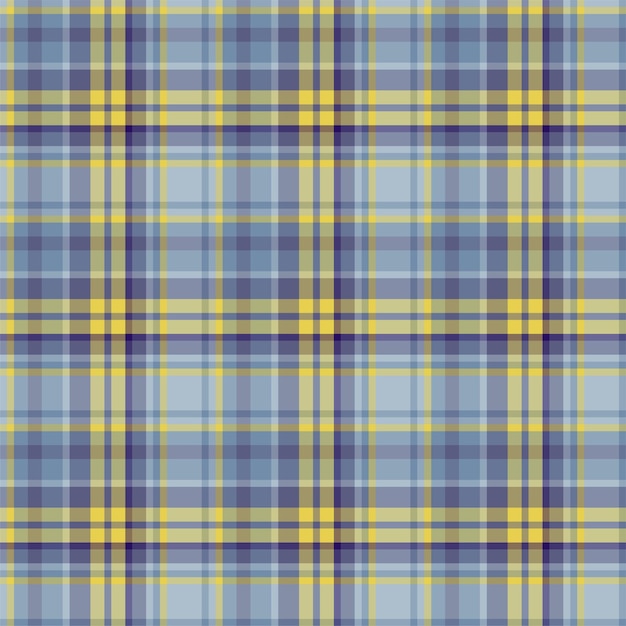 Check plaid seamless pattern. vector background of textile ornament. flat fabric design. tartan.