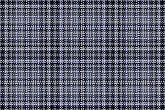 Check plaid texture of textile vector tartan with a fabric seamless pattern background in pastel and black colors