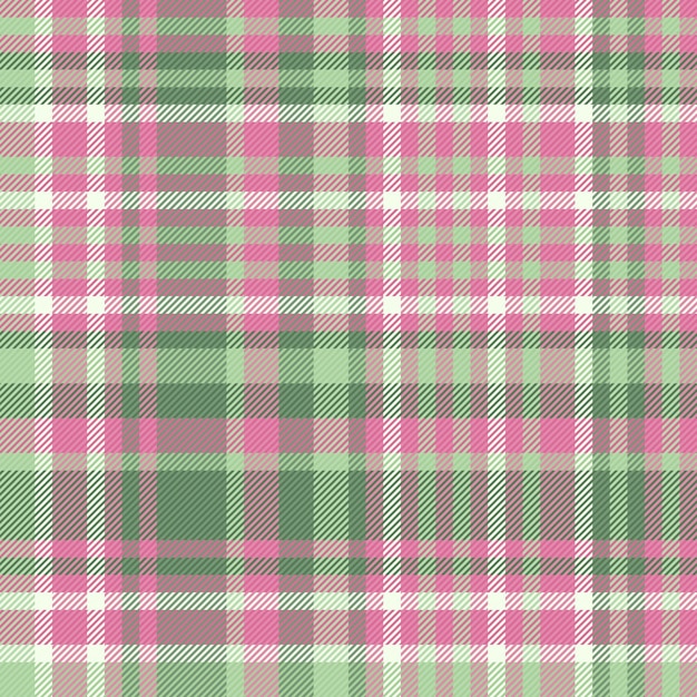 Check seamless pattern of background plaid fabric with a textile vector texture tartan