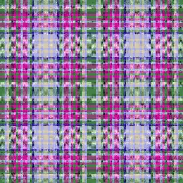 Check tartan stof Textiel vector achtergrond Geruite structuurpatroon naadloos