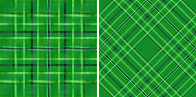 Check textiel achtergrond Tartan stof geruite patroon naadloze vector textuur