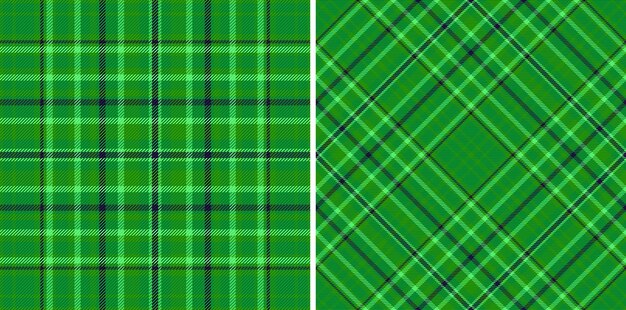 Проверить текстильный фон Tartan ткань плед узор бесшовные векторные текстуры