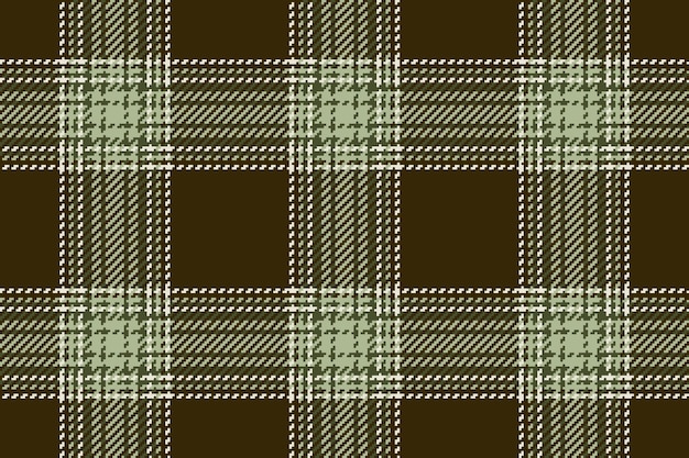 Check textile pattern of background texture vector with a tartan plaid seamless fabric in dark and pastel colors