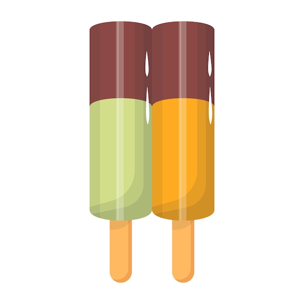 Check this colorful flat icon of ice cream