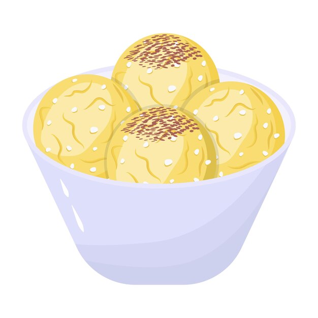 Check this colorful flat icon of ice cream