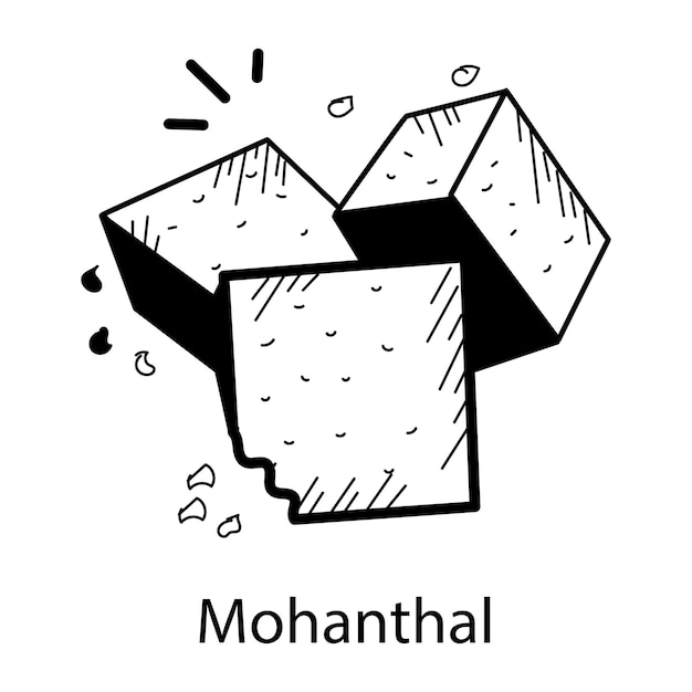 Check this hand drawn icon of mohanthal