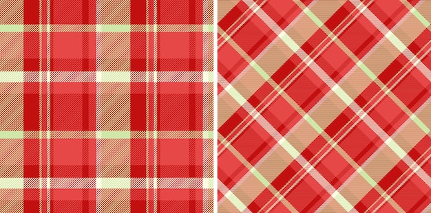 check vector fabric of textile texture plaid with a background pattern tartan seamless set in summer colors for premium quality products