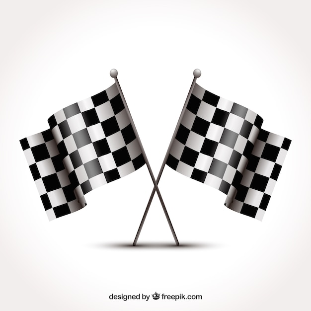 Checkered flag design