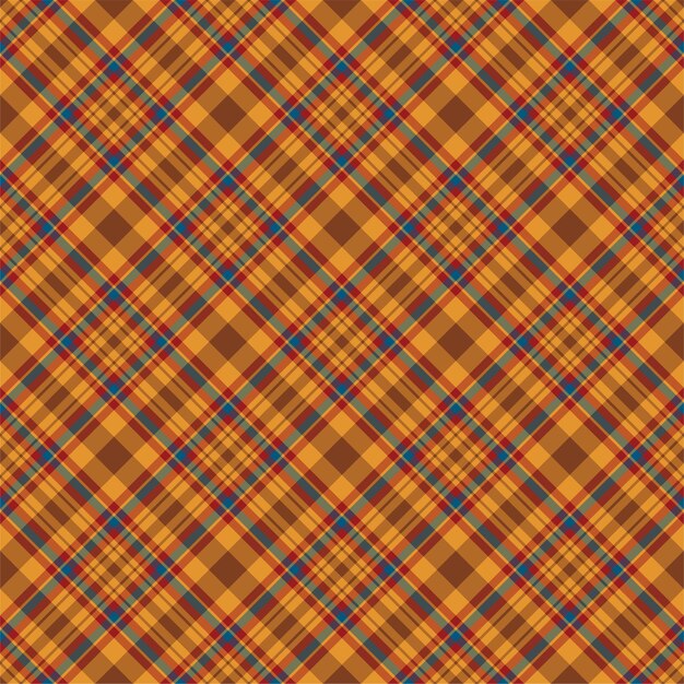 Checkered plaid seamless pattern. vector background of textile ornament. flat fabric design. tartan.