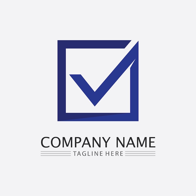 Checklist check mark logo vector or icon Tick symbol in green color illustration Accept okey symbol for approvement or cheklist design