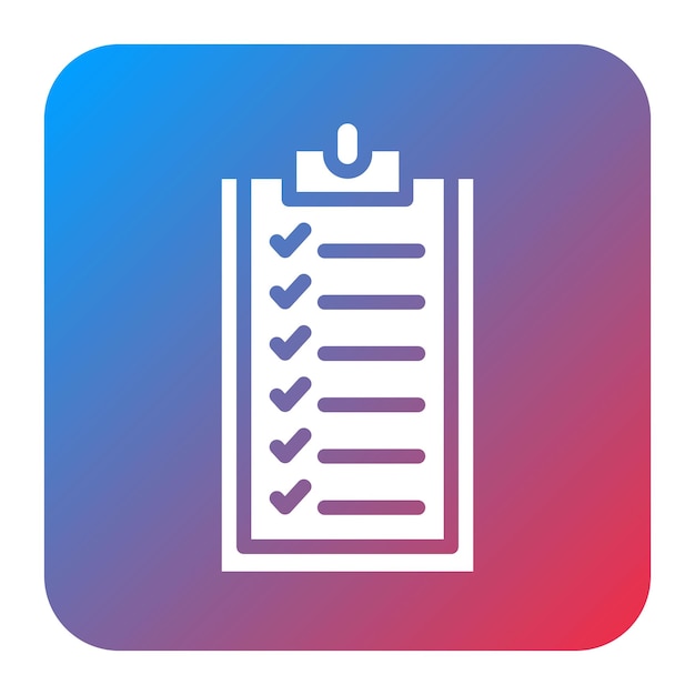 Checklist icon vector image Can be used for Job Fair