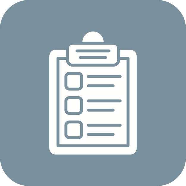 checklist icon vector image can be used for logistics