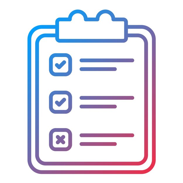 Checklist icoon vector afbeelding Kan worden gebruikt voor Food Delivery