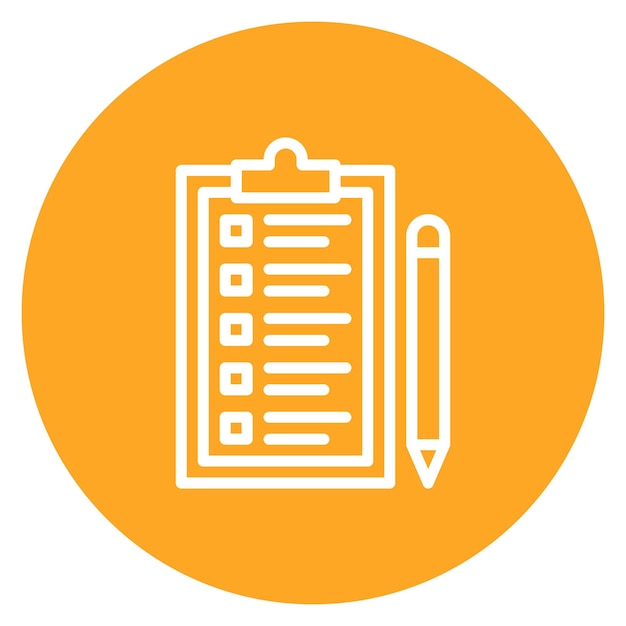 Checklist icoon vector afbeelding Kan worden gebruikt voor ski resort