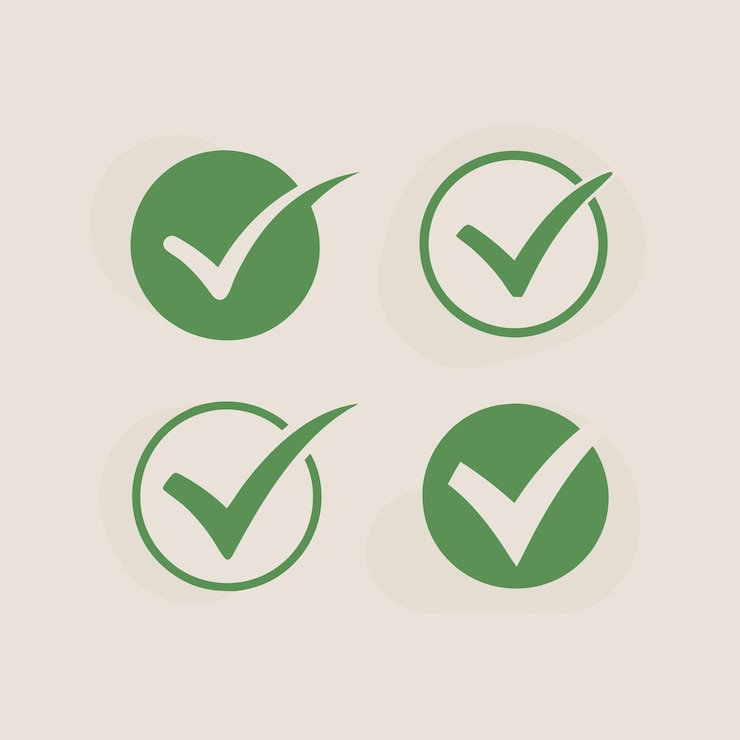Vector checklist logo icoonontwerp geïsoleerd op een geïsoleerde witte achtergrond 5
