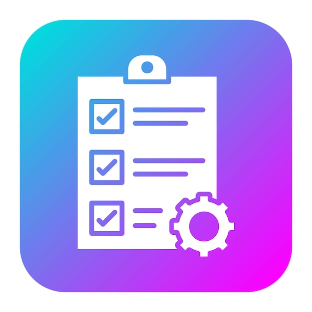 checklist vector icon can be used for vacation planning iconset