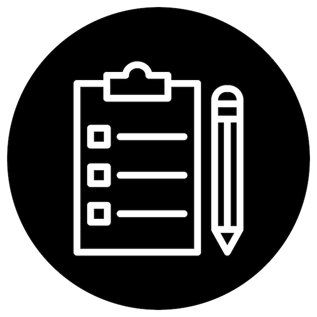 Checklist Vector Icon Design Illustratie