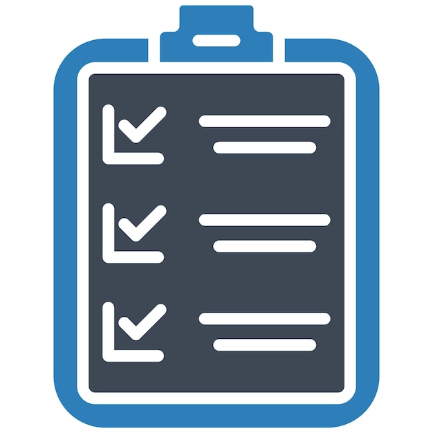 Checklist Vector illustratie stijl