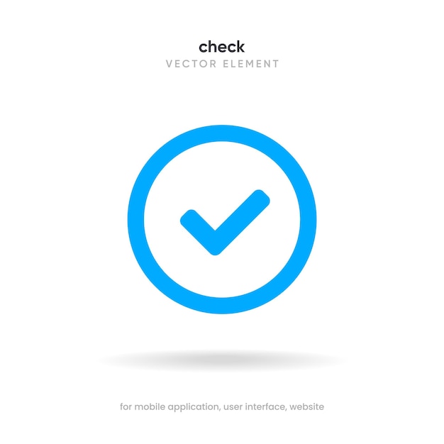 Checkmark en check icon Goedkeuring check en true icoon Stel kwaliteitssignaal groene vinkje Goedkeuring lijn