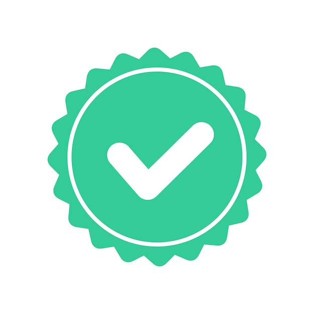 Vector checkmark vector icon