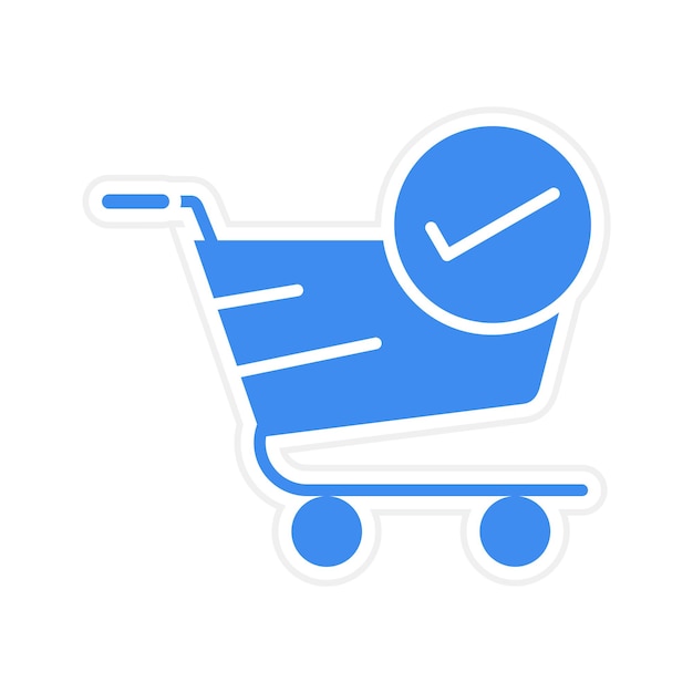 Vector checkout icon vector image can be used for web store