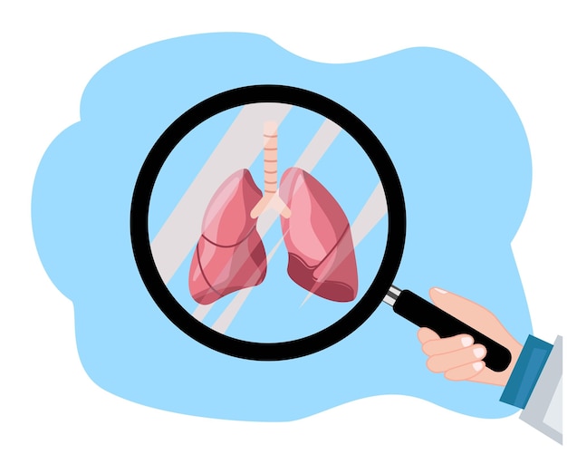 Checkup lung system for treatment and examine lungs health