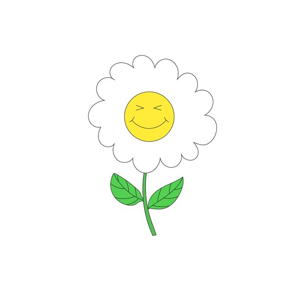 Cheerful chamomile