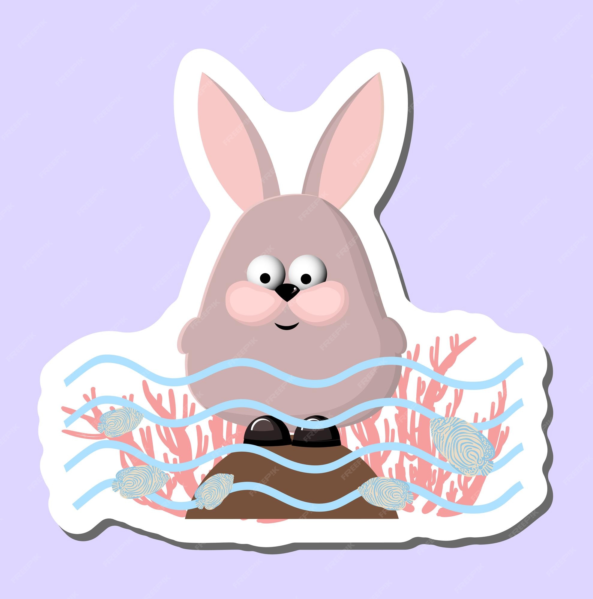 Rabbit Bunny Sticker - Rabbit Bunny Cute - Discover & Share GIFs