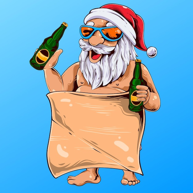 ベクトル クリスマスのイラストに乾杯