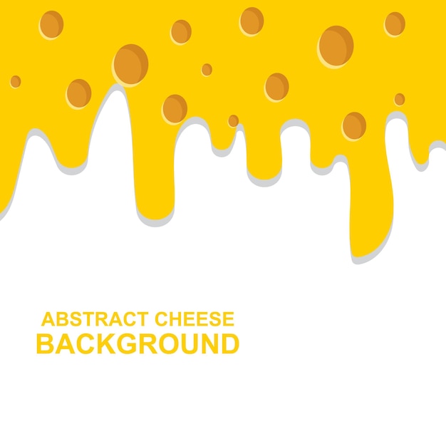 Cheese Background Design Farm Animal Milk Fermented Food Vector