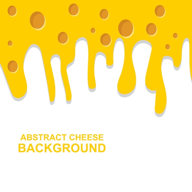 Cheese Background Design Farm Animal Milk Fermented Food Vector