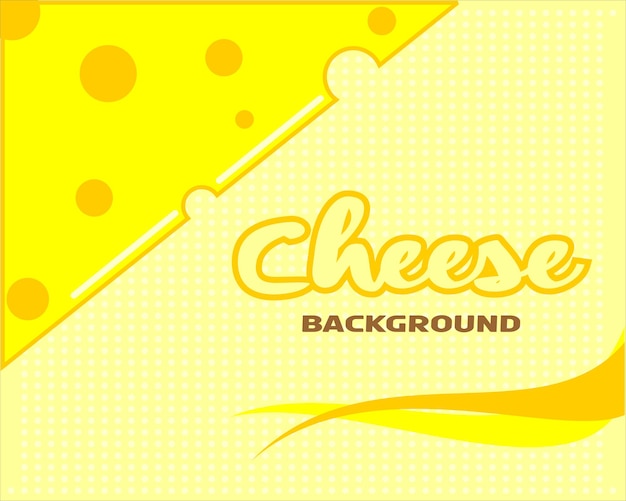 Vector cheese background vector