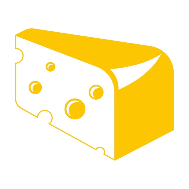 Cheese icon logo design