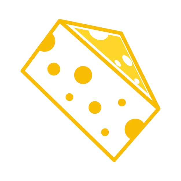 Cheese icon logo design