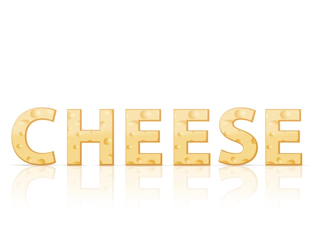 Cheese text