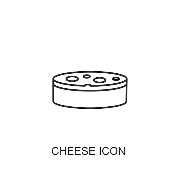 Cheese vector icon icon