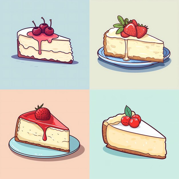 Vector cheesecake