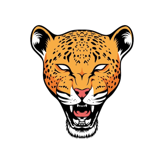 cheetah  head trophy