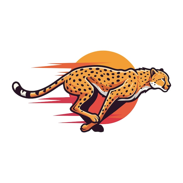 Cheetah Running at High Speed