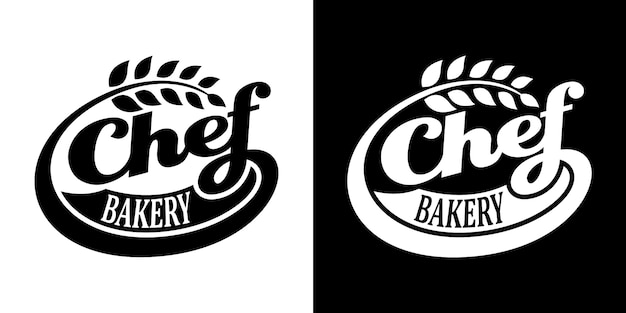 chef bakery logo  , template