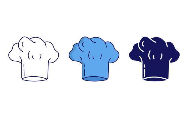 Chef cap vector icon