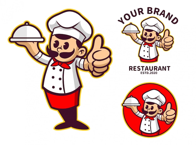 Chef cartoon character