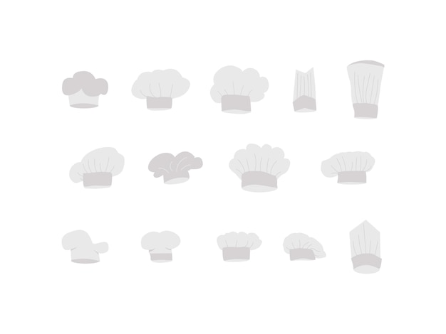 chef hat drawing