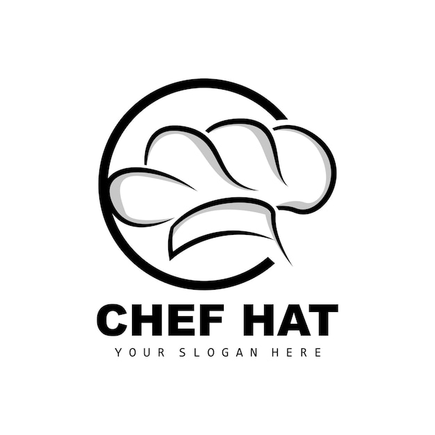 Chef Hat Logo Restaurant Chef Vector Design For Restaurant Catering Deli Bakery